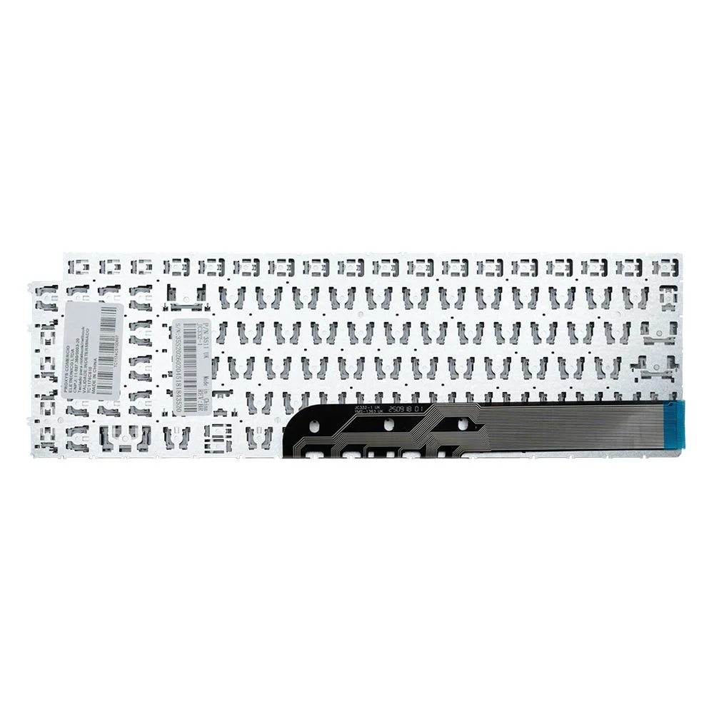 Teclado Para Notebook Dell Inspiron 1101-m50s Abnt2 Preto Teclado Para Notebook Dell Inspiron 1101-m50s Abnt2 Preto