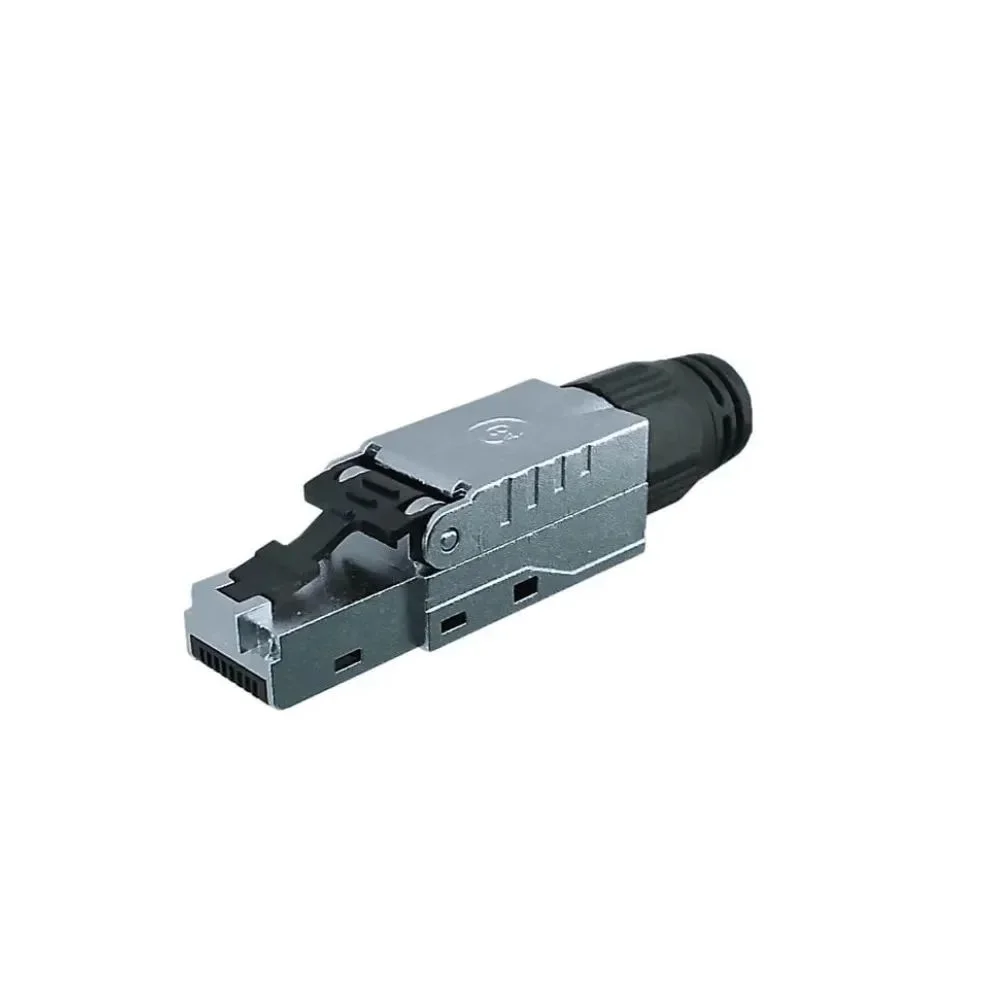 Imagem 2 de 4 do produto Conector RJ45 Industrial CAT6A Blindado ED Cabos ED-2610-6A