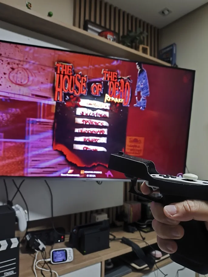 Pistola Acessório Compatível Com Joy-con Nintendo Switch