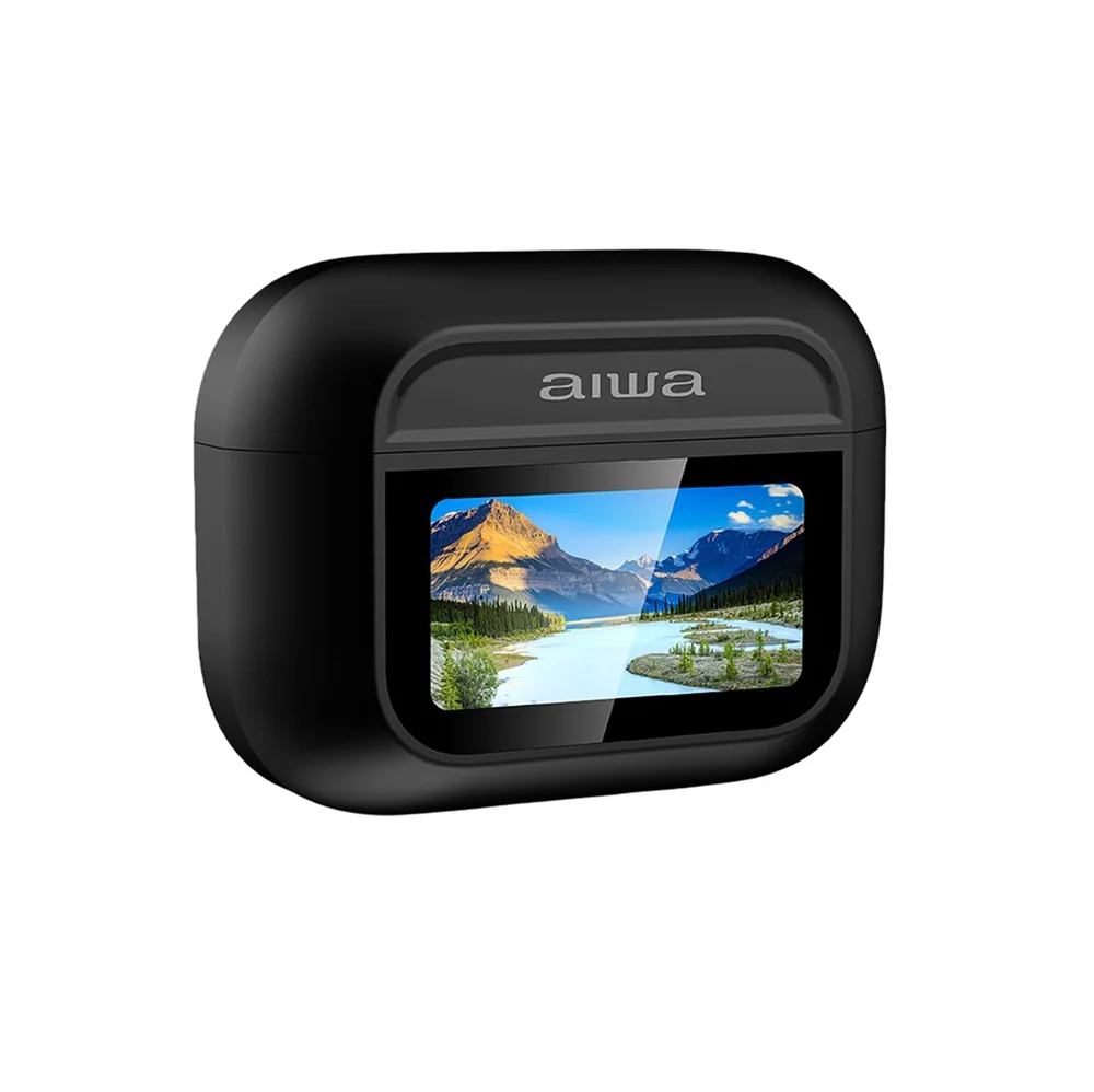 Imagem 3 de 5 do produto Fone De Ouvido Sem Fio Aiwa Awtwsgprob Com Anc Cancelamento De Ruído Ativo - Preto