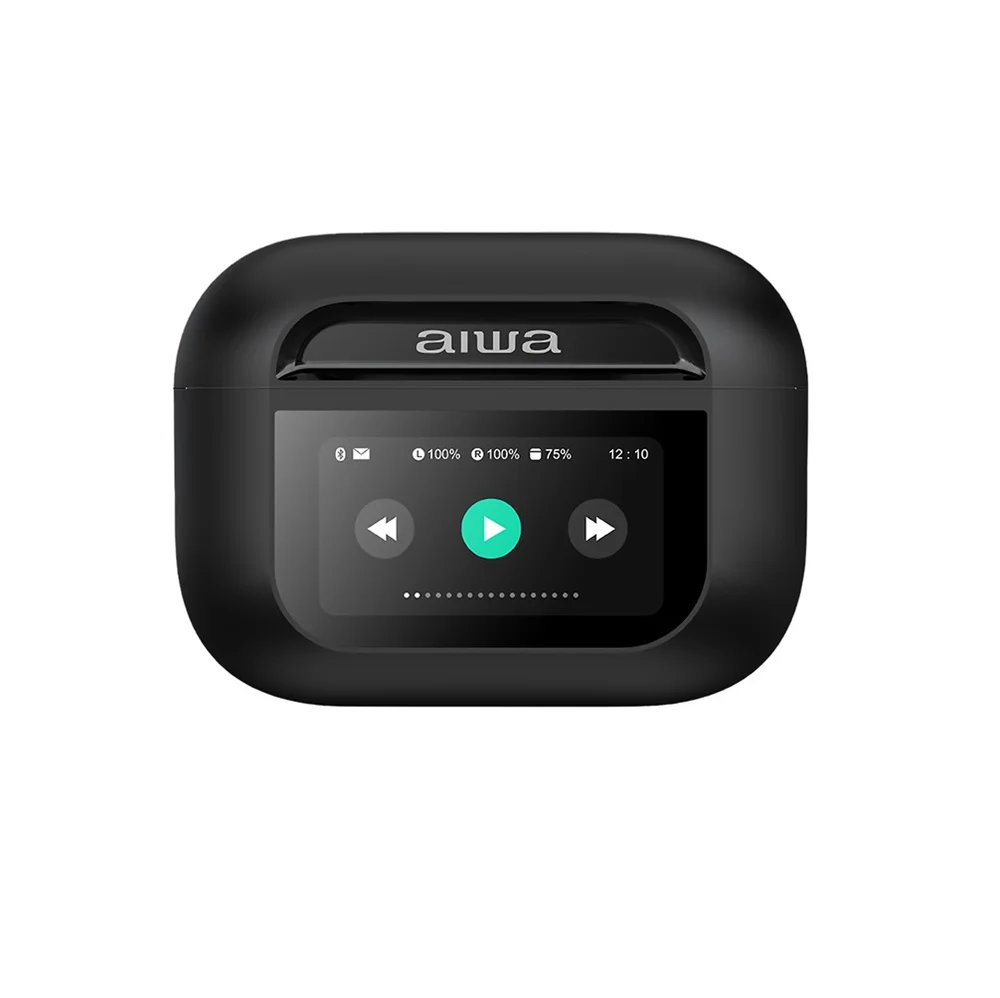 Imagem 5 de 5 do produto Fone De Ouvido Sem Fio Aiwa Awtwsgprob Com Anc Cancelamento De Ruído Ativo - Preto