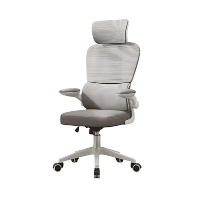 Cadeira Escritório Ergonômica Genebra G500 Luvinco Cor Cinza Com Suporte Lombar Ajustável Sh