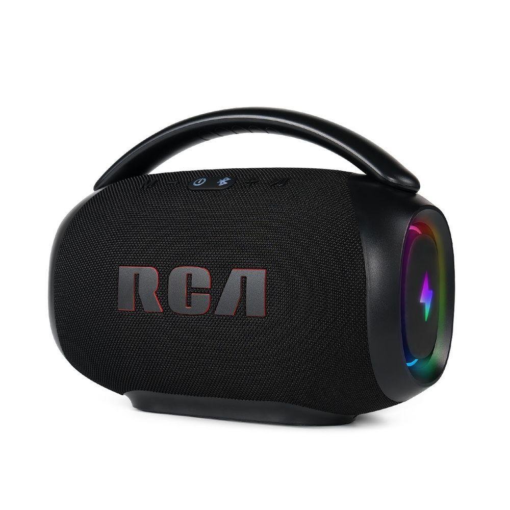 Caixa De Som Portátil Rca Bluetooth 90w Ipx5 Luzes LED RGB Potente Fr213 Mini