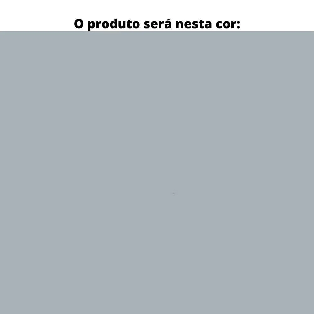 Imagem 3 de 5 do produto Mesa L Escritório Pe25 Cinza Com Base Cinza