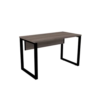 Mesa Escritório Pe25 Walnut Base Preta