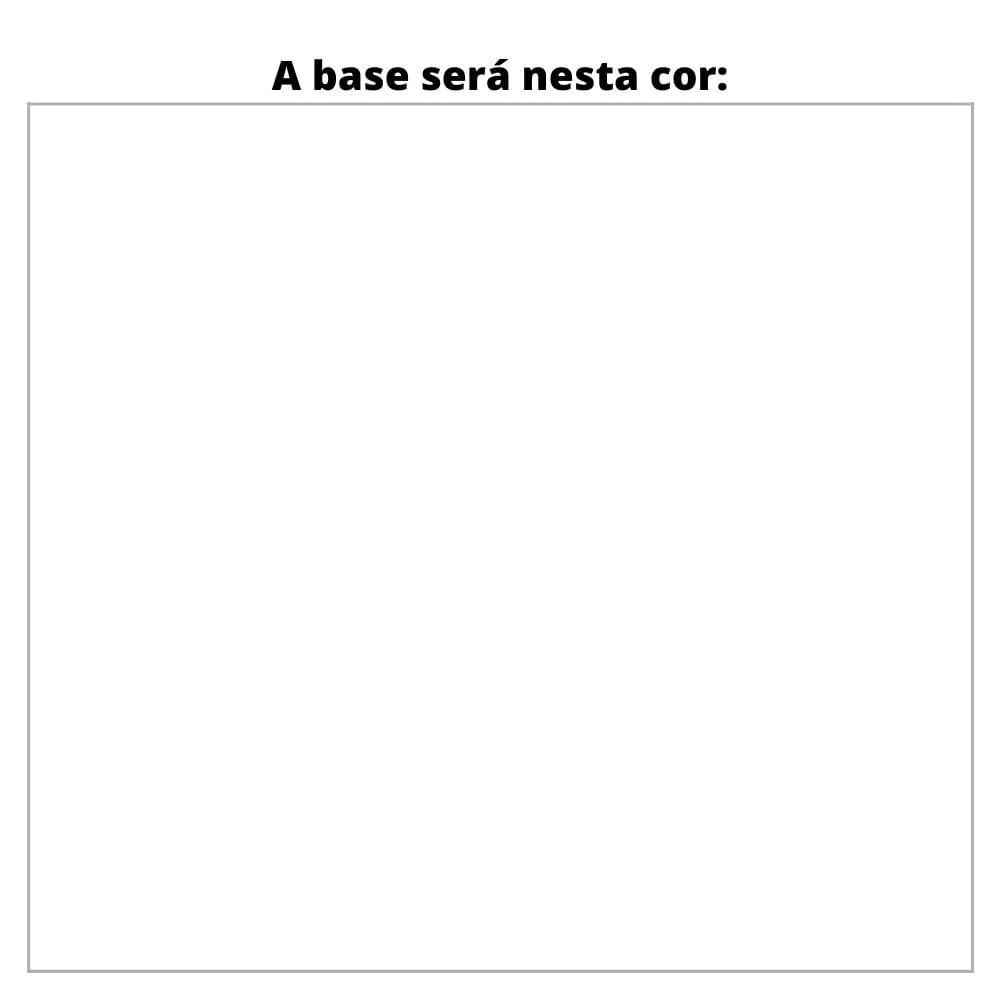 Imagem 3 de 5 do produto Mesa Escritório Pe25 Nogueira Casablanca Base Branca