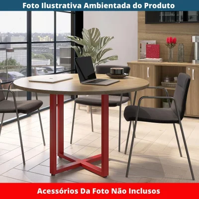 Mesa Reunião Redonda P25 Pandin — foto 8