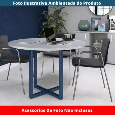 Mesa De Reunião P25 Pandin C/ Pé Del Rey — foto 4