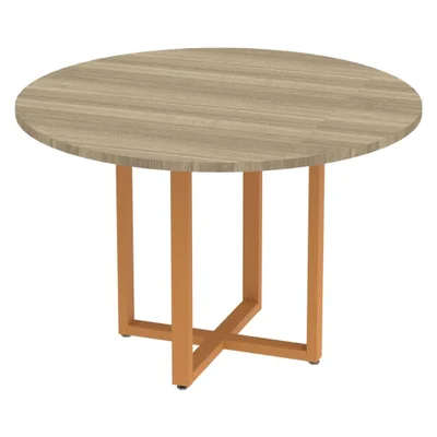Mesa Reunião Redonda P25 Pandin Laranja