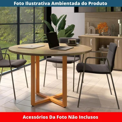 Mesa Reunião Redonda P25 Pandin — foto 3
