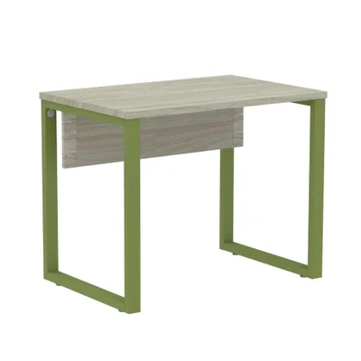 Mesa Escritório 90cm Casablanca Pé Verde Mirô
