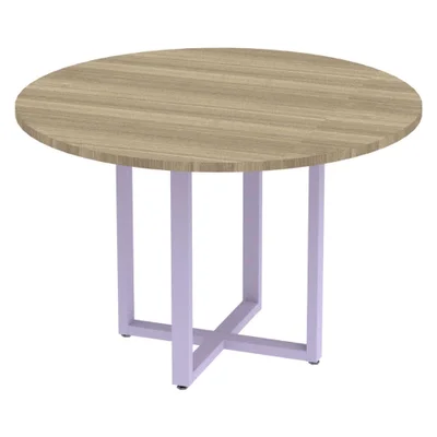 Mesa Reunião Redonda P25 Pandin Lilás