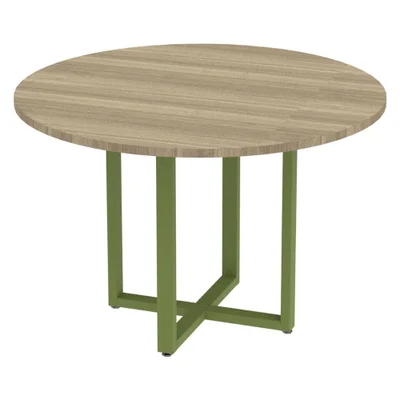 Mesa Reunião Redonda P25 Pandin Verde