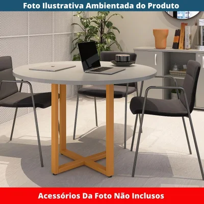 Mesa De Reunião P25 Pandin C/ Pé — foto 8