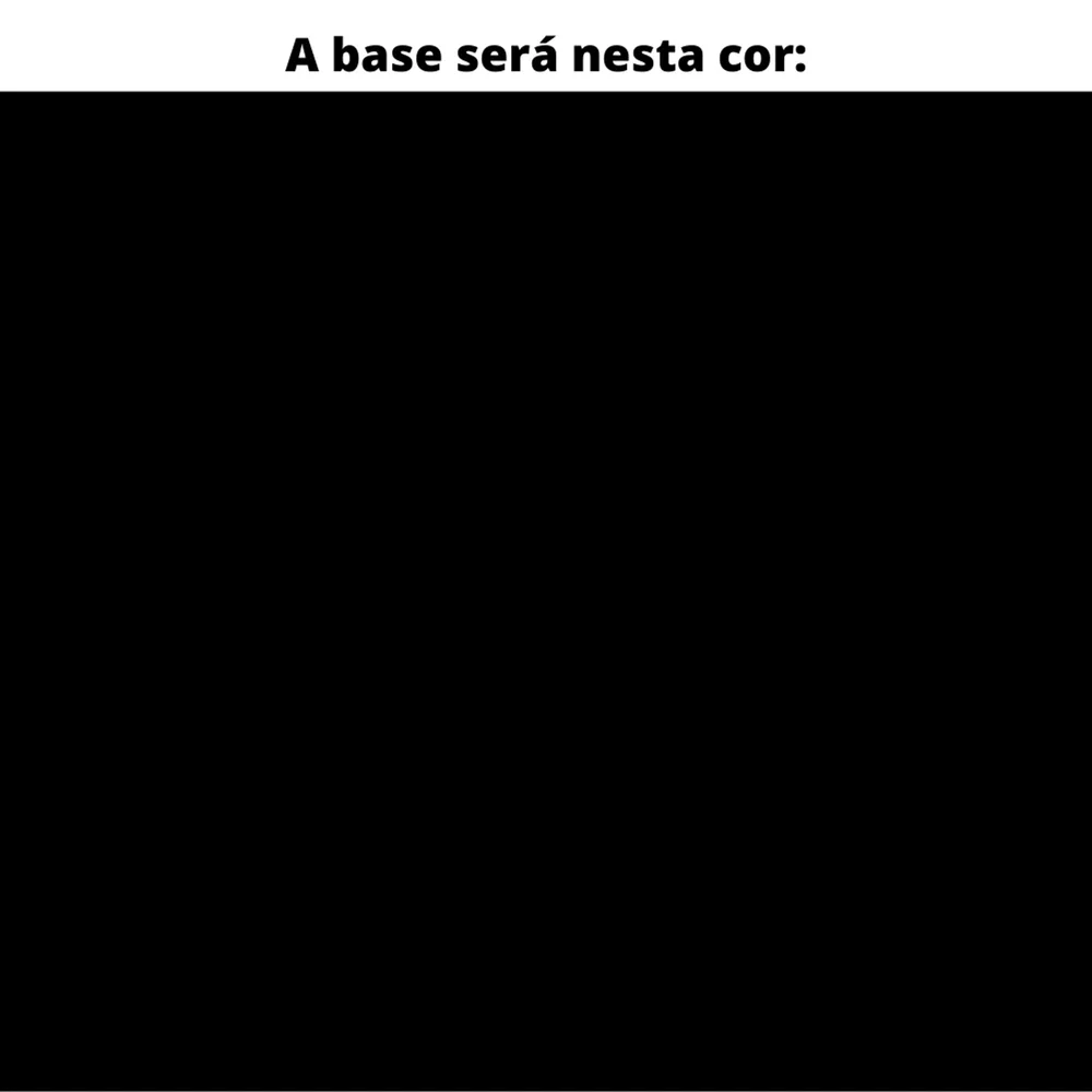 Imagem 2 de 4 do produto Mesa Reunião 260cm Casablanca Base Preta