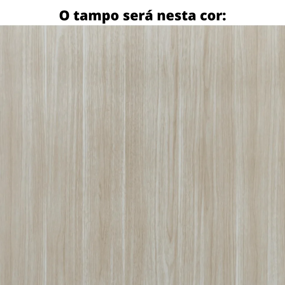 Imagem 4 de 4 do produto Mesa Reunião 260cm Casablanca Base Preta
