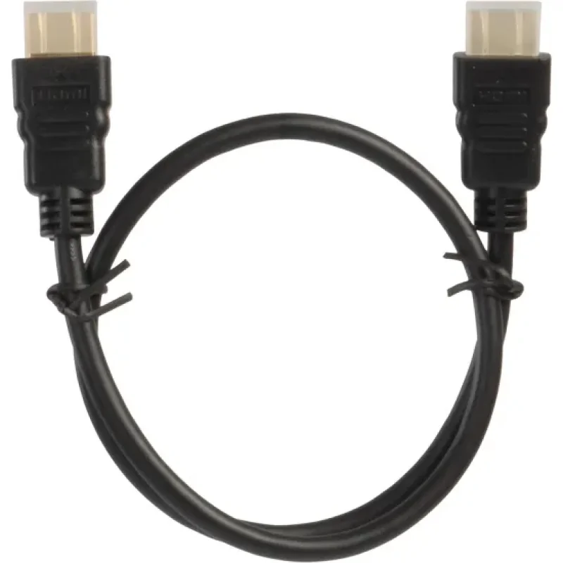 Imagem 2 de 4 do produto Cabo HDMI Fortrek, 2.0, 4k, 3d, 0.5m, Preto - 4k-005 ( 83591 )