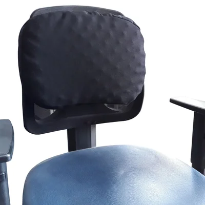 Apoio Ergonômico Encosto Lombar, Com 2 Cintas Elásticas, NR17, Preto
