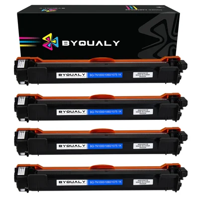 Kit 4 Toner Byqualy Compativel Brother Tn1060 1060 Tn1000 1000 Hl1112 Hl1202 1212w 1202w Dcp 1617w