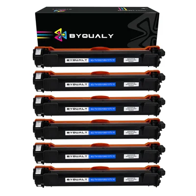 Kit 6 Toner Byqualy Compativel Brother Tn1060 1060 Tn1000 1000 Hl1112 Hl1202 1212w 1202w Dcp 1617w