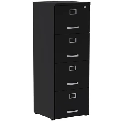 Arquivo Escritório Pandin Pe25 Liso Preto