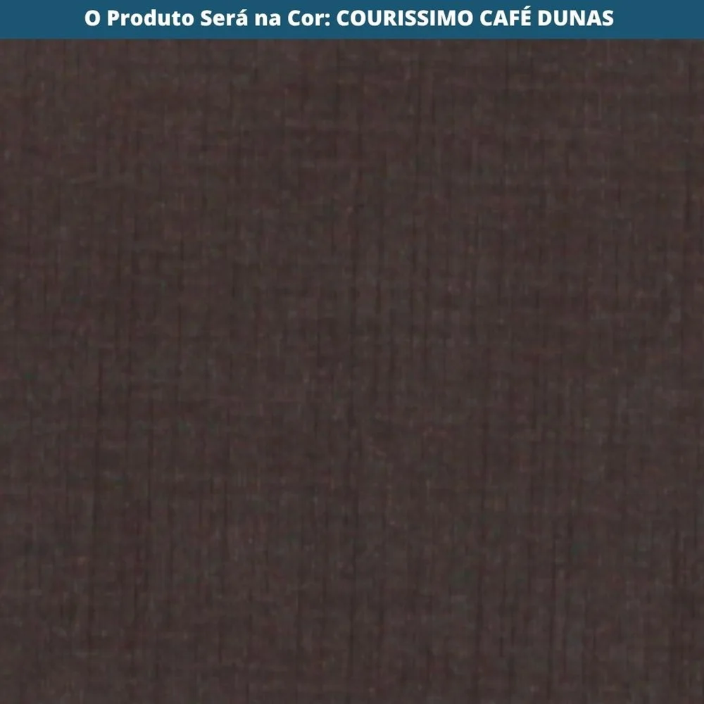 Imagem 2 de 5 do produto Cadeira Braços Psg Móveis Estofada Café Base Aço Prata