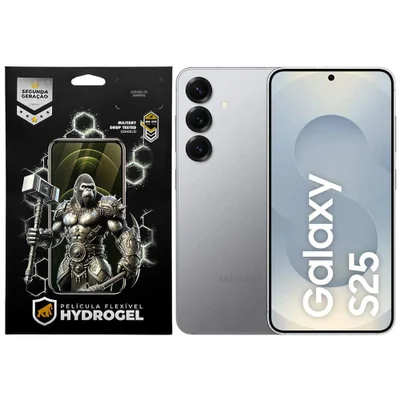 Kit Película Frontal + Traseira Para Samsung Galaxy S25 - Proteção Completa - Gshield