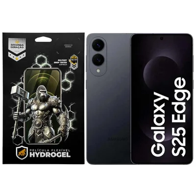 Kit Película Frontal + Traseira Para Samsung Galaxy S25 Edge - Proteção Completa - Gshield
