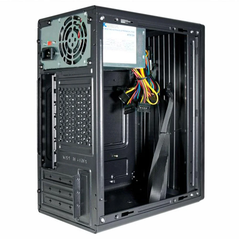 Imagem 2 de 5 do produto Gabinete K-mex Micro-atx Gm-0168 Com Fonte Px300 200w Preto - Gm0168xn0010b0x