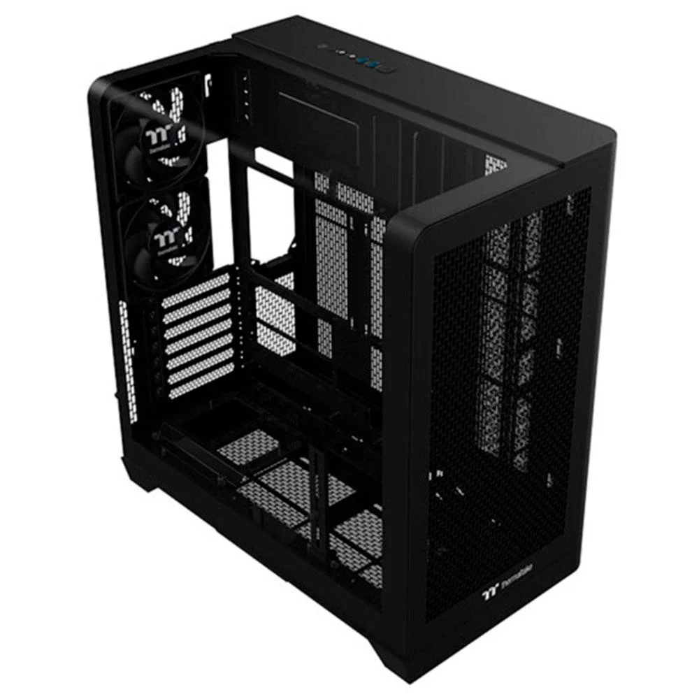 Imagem 5 de 5 do produto Gabinete Thermaltake View 390 Air Mid Tower Black 1* Curvedtempglass/2*ct140 ARGB - Ca-11f-00m1wn-00