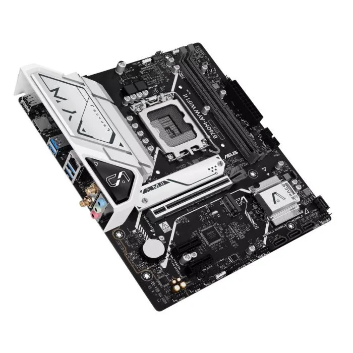 Imagem 3 de 5 do produto Placa Mãe Asus B760m-ayw Wifi Ii LGA  1700 2xDDR5 Chipset Intel B760 Matx
