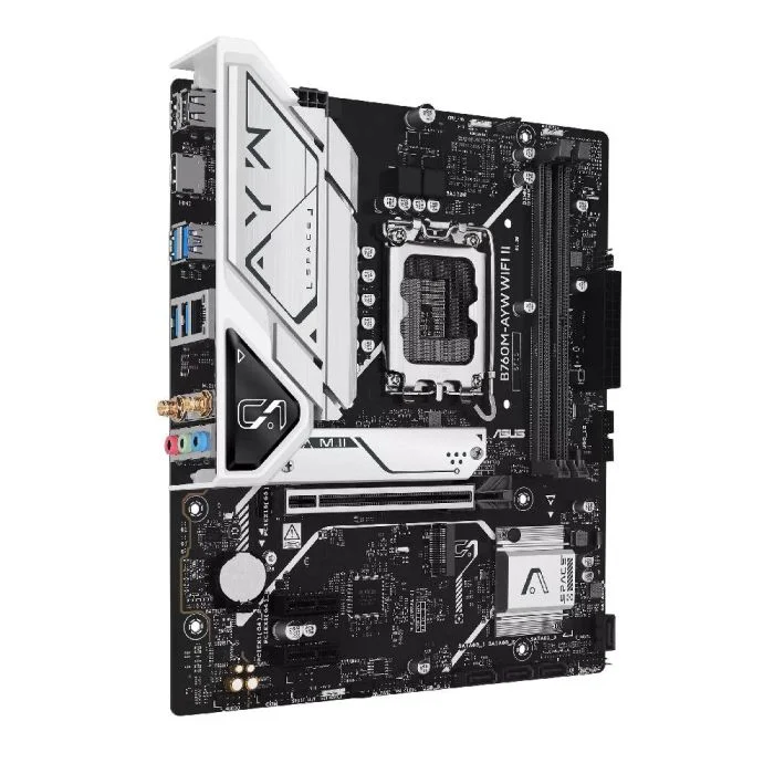 Imagem 5 de 5 do produto Placa Mãe Asus B760m-ayw Wifi Ii LGA  1700 2xDDR5 Chipset Intel B760 Matx