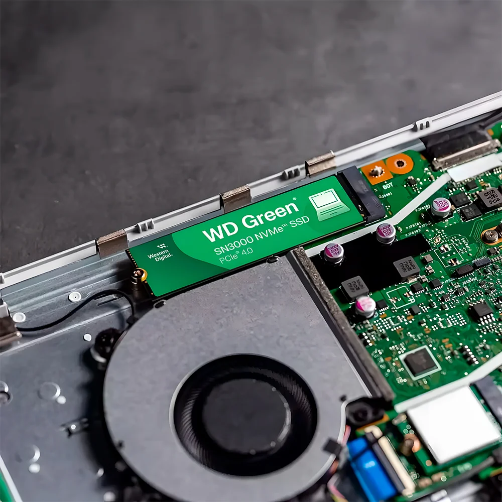 Imagem 4 de 5 do produto SSD M.2 2280 Wd Green Sn3000 1TB Nvme - Wds100t4g0e