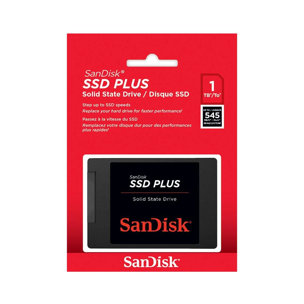 SSD Sandisk Plus 1TB - Sdssda-1t00-g28