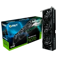 Placa De Video Palit Geforce RTX 5070 Infinity 3 12gb Gddr7 192bits Ne75070019k9-gb2050s