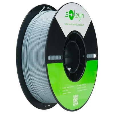 Filamento Creality Soleyin Ultra Pla (cinza) 1,75mm 3301010606