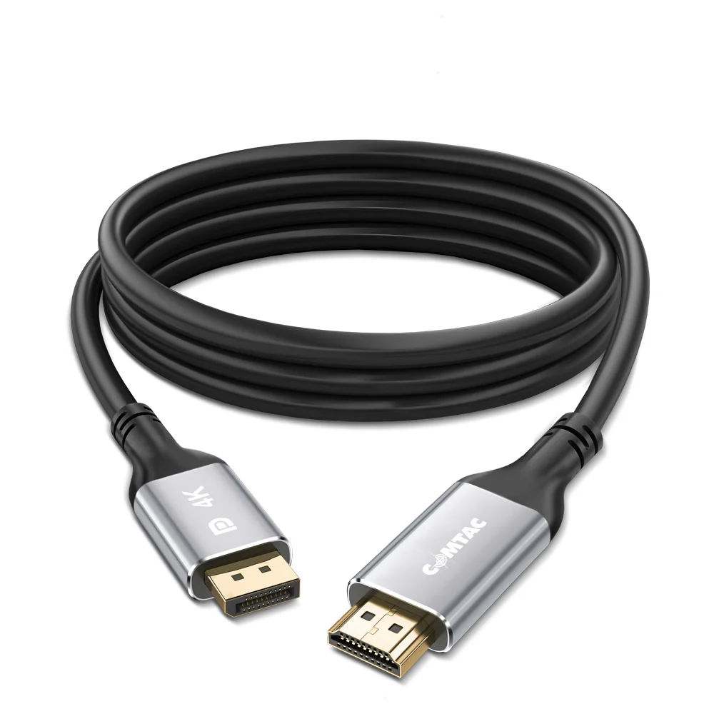Imagem 4 de 5 do produto Cabo Conversor Displayport Para HDMI 4k Comtac 9475
