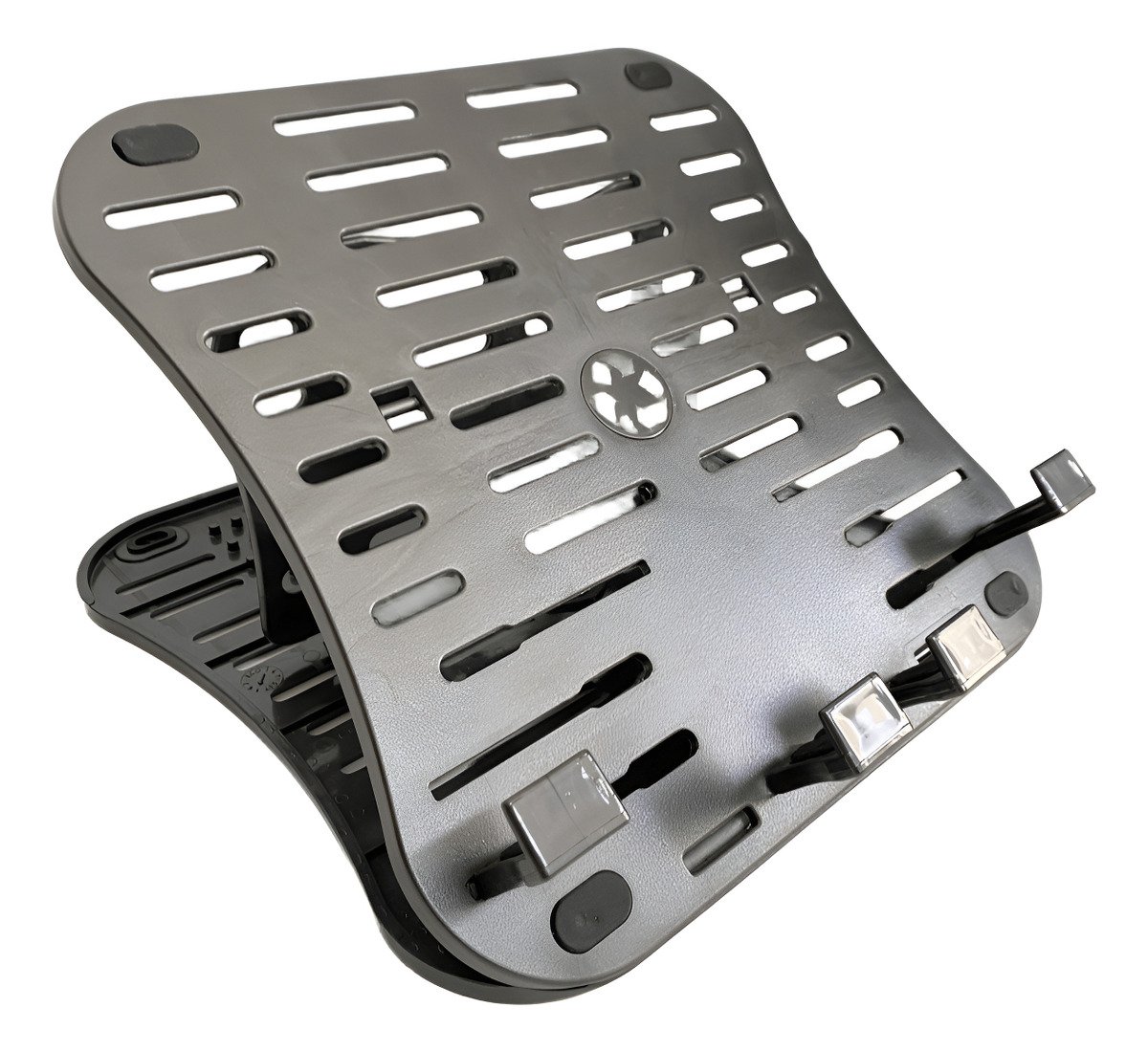 Suporte Para Notebook Corporativo Antimicrobiano Chumbo