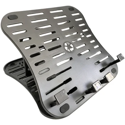 Suporte Para Notebook Corporativo Antimicrobiano Chumbo