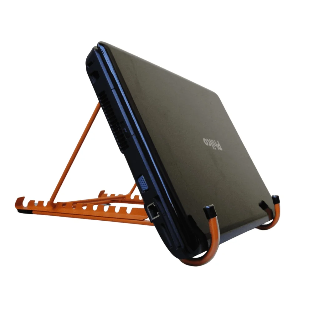 Imagem 5 de 5 do produto Suporte Para Notebook Metálico Regulável Ergonômico Nr17 | Cores Aleatórias Oferta