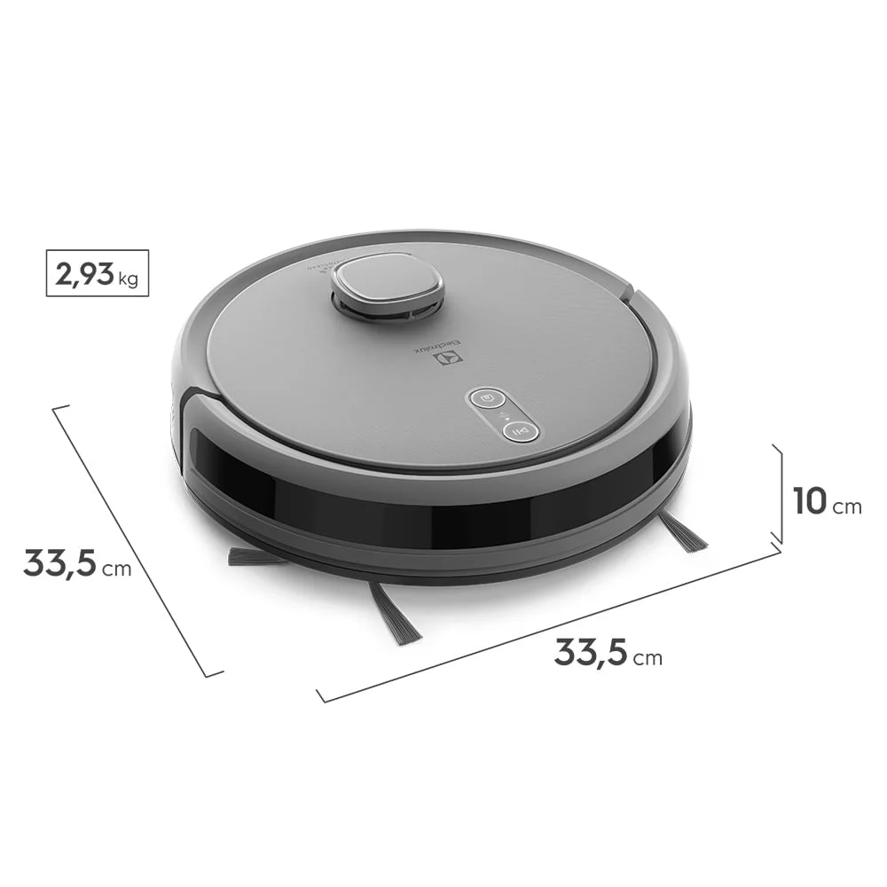 Imagem 2 de 5 do produto Aspirador Robô Electrolux 4 Em 1 Wi-fi Experience Com 0,47 Litros - Erb80 110