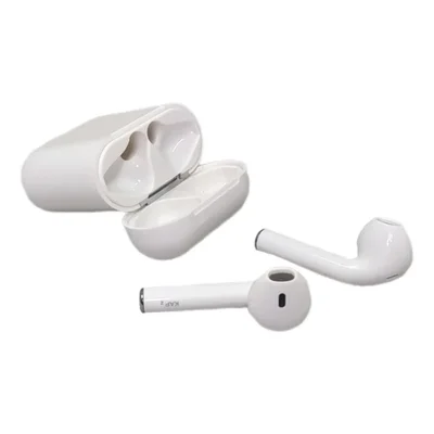 Fone Branco Bluetooth Branco Tws Estojo Incluso Novo Modelo