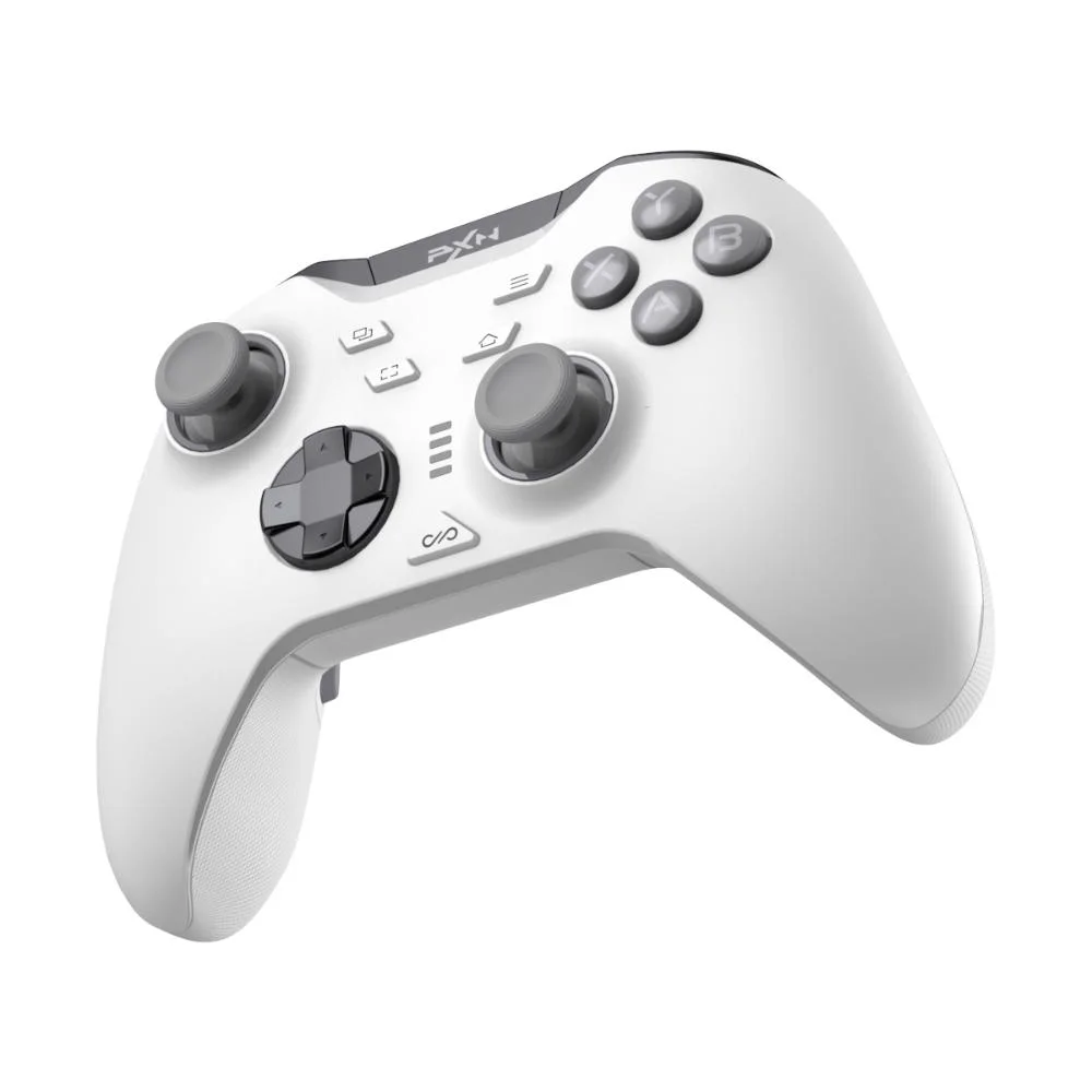 Imagem 3 de 5 do produto Controle Pxn P5 Wireless, Joystick PC Gamer, Sensor Efeito Hall, Usb, Bluetooth, Bateria Longa Duração - Rosa