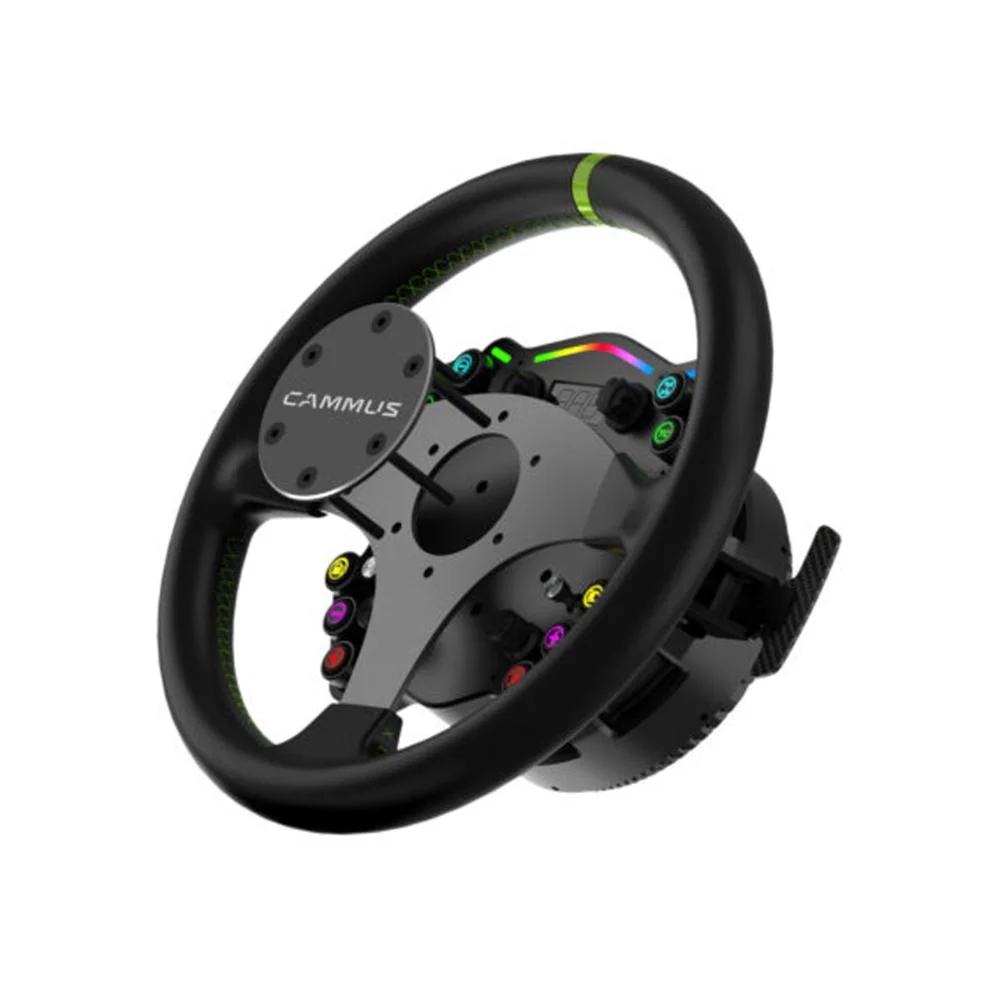 Imagem 3 de 4 do produto Volante Gamer Premium C12, Direct Drive, Toque 12nm, Para Simuladores Com Feedback Realista