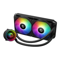 Water Cooler Gamer RGB Rainbow 240mm Fc1315 Preto Amd Intel 2