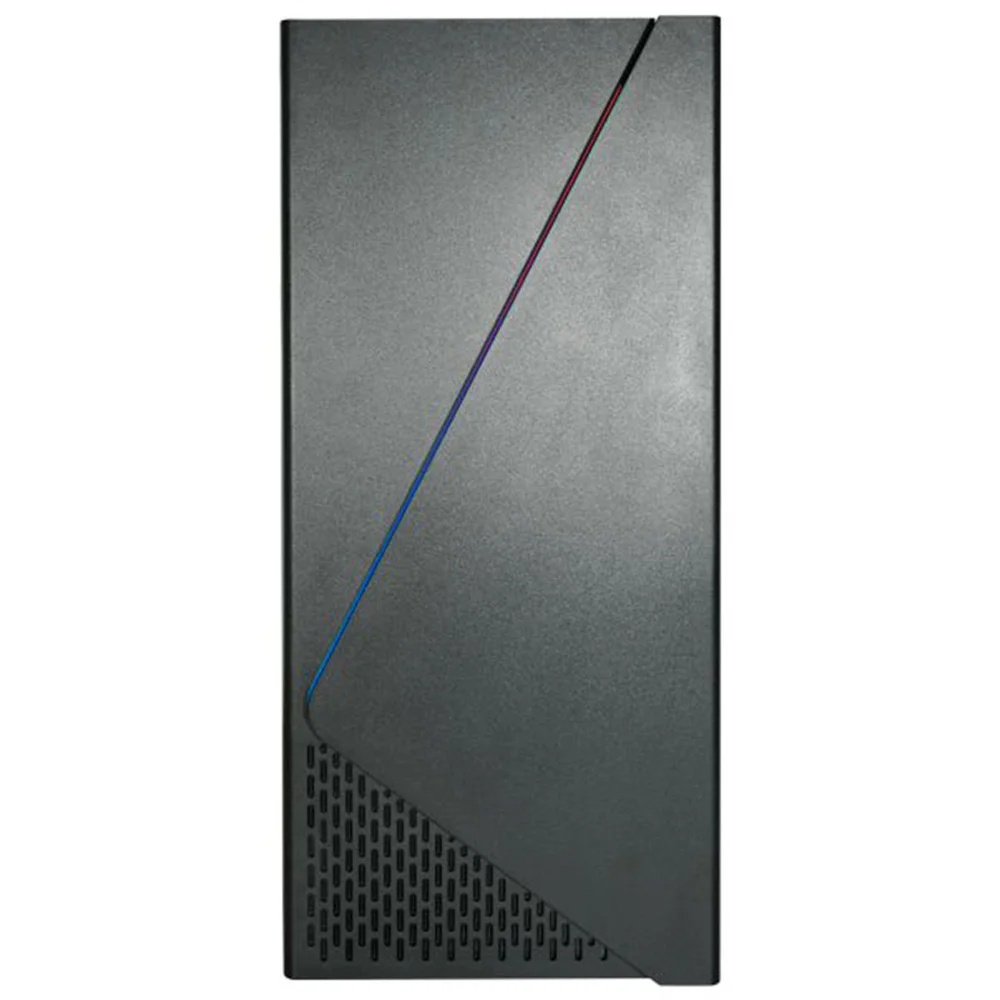 Imagem 3 de 5 do produto Gabinete Gamer K-mex Demon Cg-11c5, Fita LED RGB Frontal, Lateral Em Vidro Temperado, Usb 3.0, Psu Cover, Atx - Cg11c5rh0010b0x