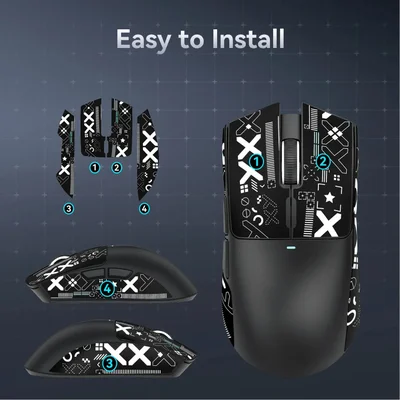 Adesivos Grip Tape Antider. P/ Mouse Attack Shark X11 — foto 5