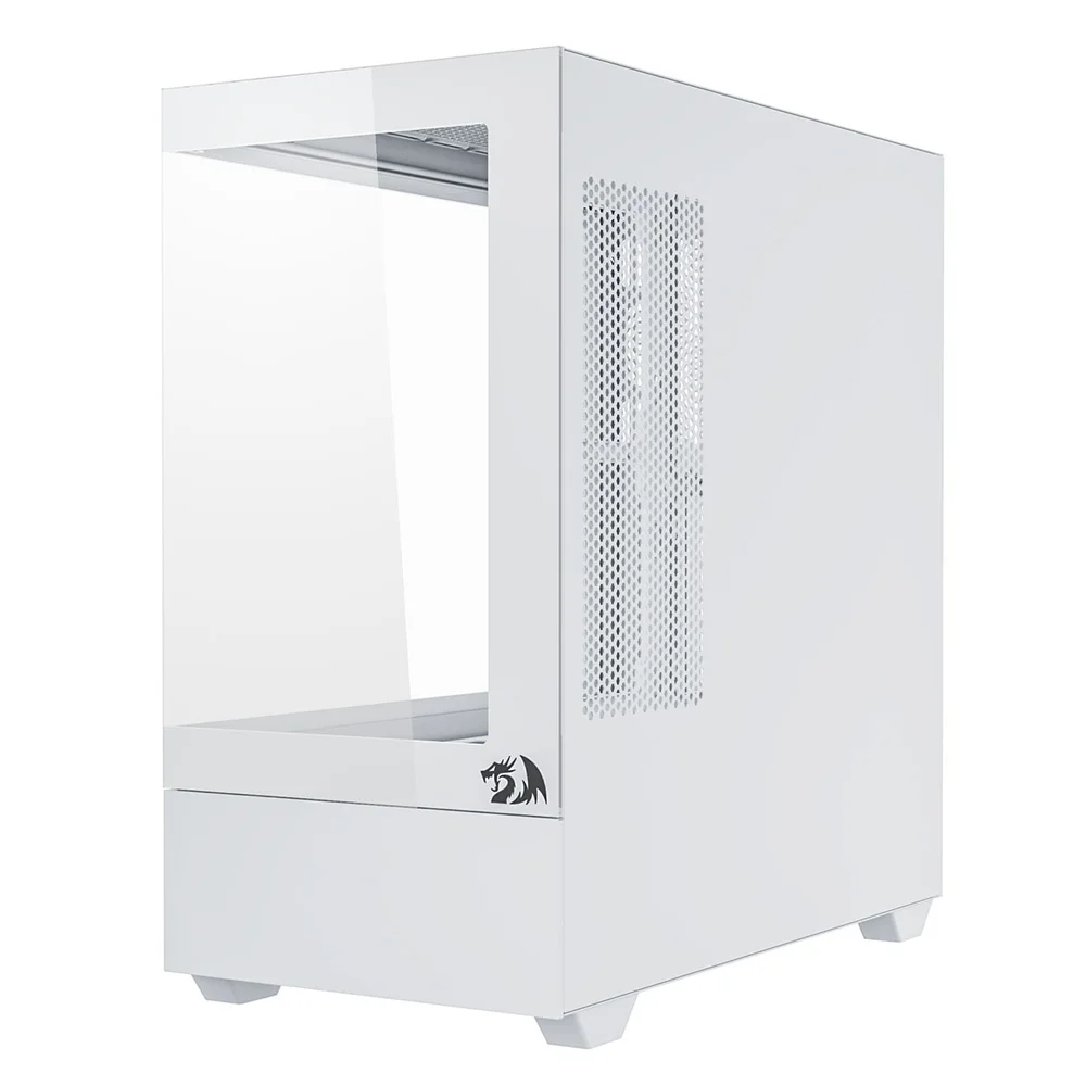 Imagem 4 de 5 do produto Gabinete Gamer Mid Tower Sem Fonte Ca-607w Reflect Flow Pro Preto Redragon