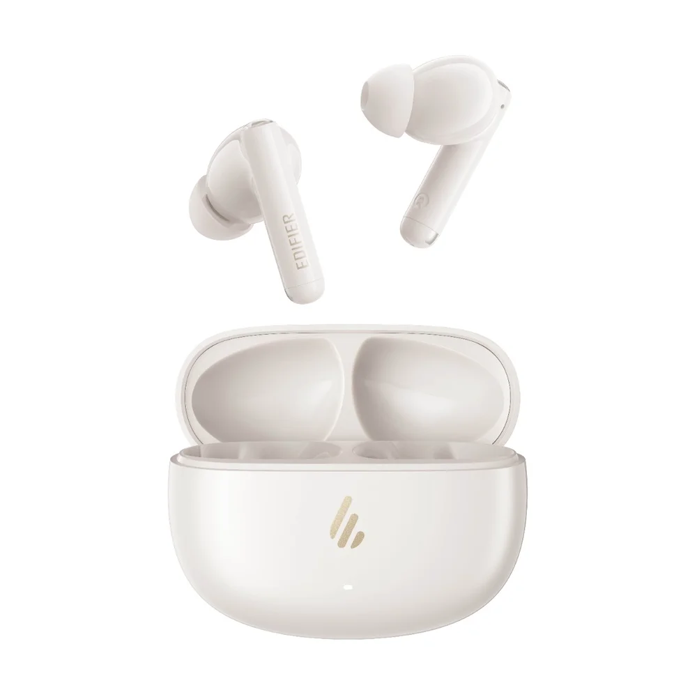 Imagem 5 de 5 do produto Fone TWS Bluetooth 6.0, Bateria 48, Cancelamento de ruído, Microfones com IA EDIFIER X5 PRO v25 - Marfim