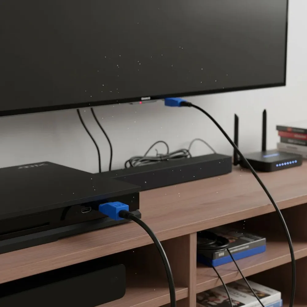 Imagem 4 de 5 do produto Extensor e Conversor para HDMI em Até 30m Com Cabo De Rede Cat6 Tomamte Mhd-1103